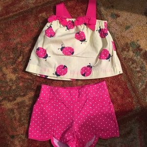 👶🏻 🎀Baby Girl🎀 👶🏻 Lady Bug 2 piece